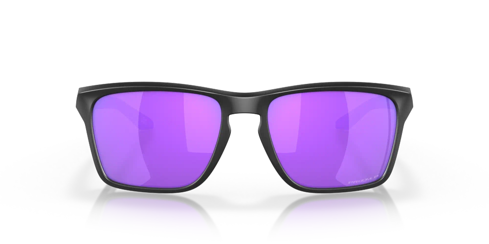Oakley Okulary przeciwsłoneczne SYLAS Matte Black/Prizm Violet Polarized OO9448-13