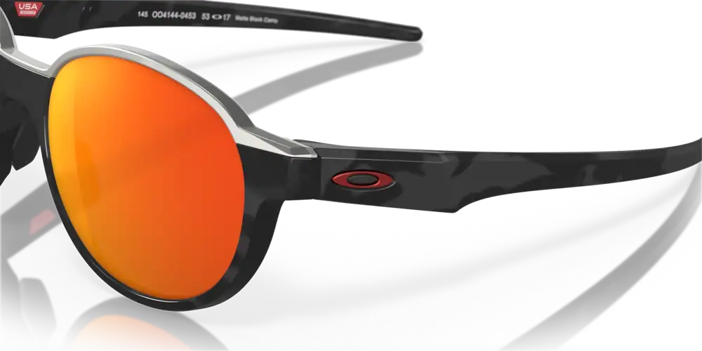 Oakley Sunglasses COINFLIP Matte Black Camo/Prizm Ruby Polarized OO4144-04