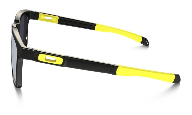 OAKLEY Sunglasses CATALYST VALENTINO ROSSI SIGNATURE SERIES Polished Black / Gray OO9272-17