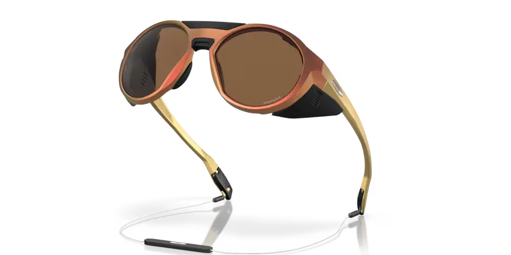 Oakley Sunglasses CLIFDEN Coalesce Collection Matte Red Gold Colorshift / Prizm Bronze OO9440-23