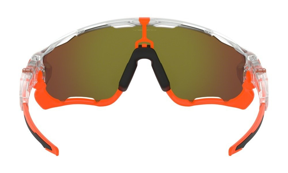 Oakley Sunglasses JAWBREAKER Matte Clear/Fire Iridium OO9290-37