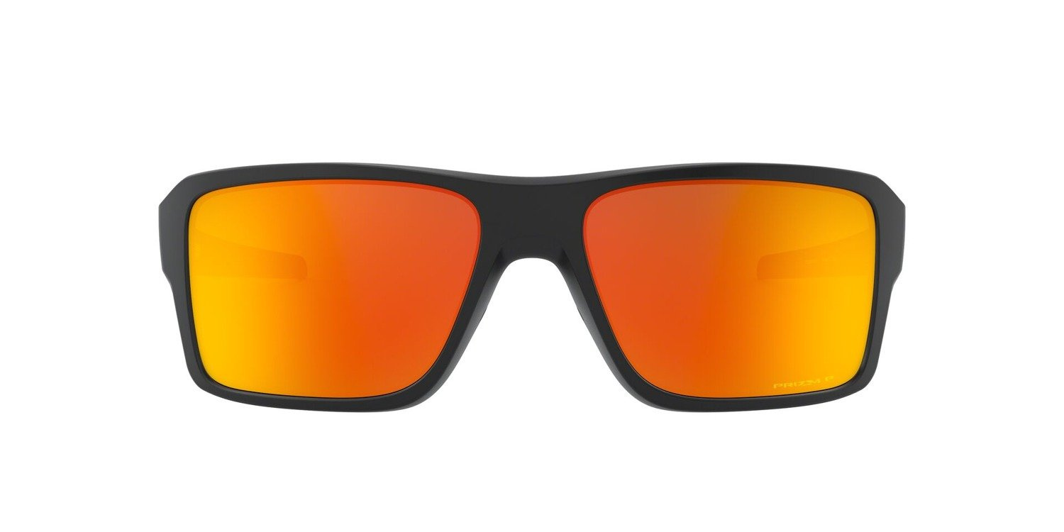 Oakley Sunglasses DOUBLE EDGE Matte Black / Prizm Ruby Polarized OO9380-05