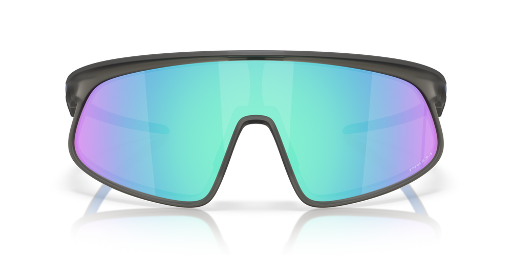 Oakley Okulary przeciwsłoneczne RSLV Matte Grey Smoke / Prizm Sapphire OO9484D-03