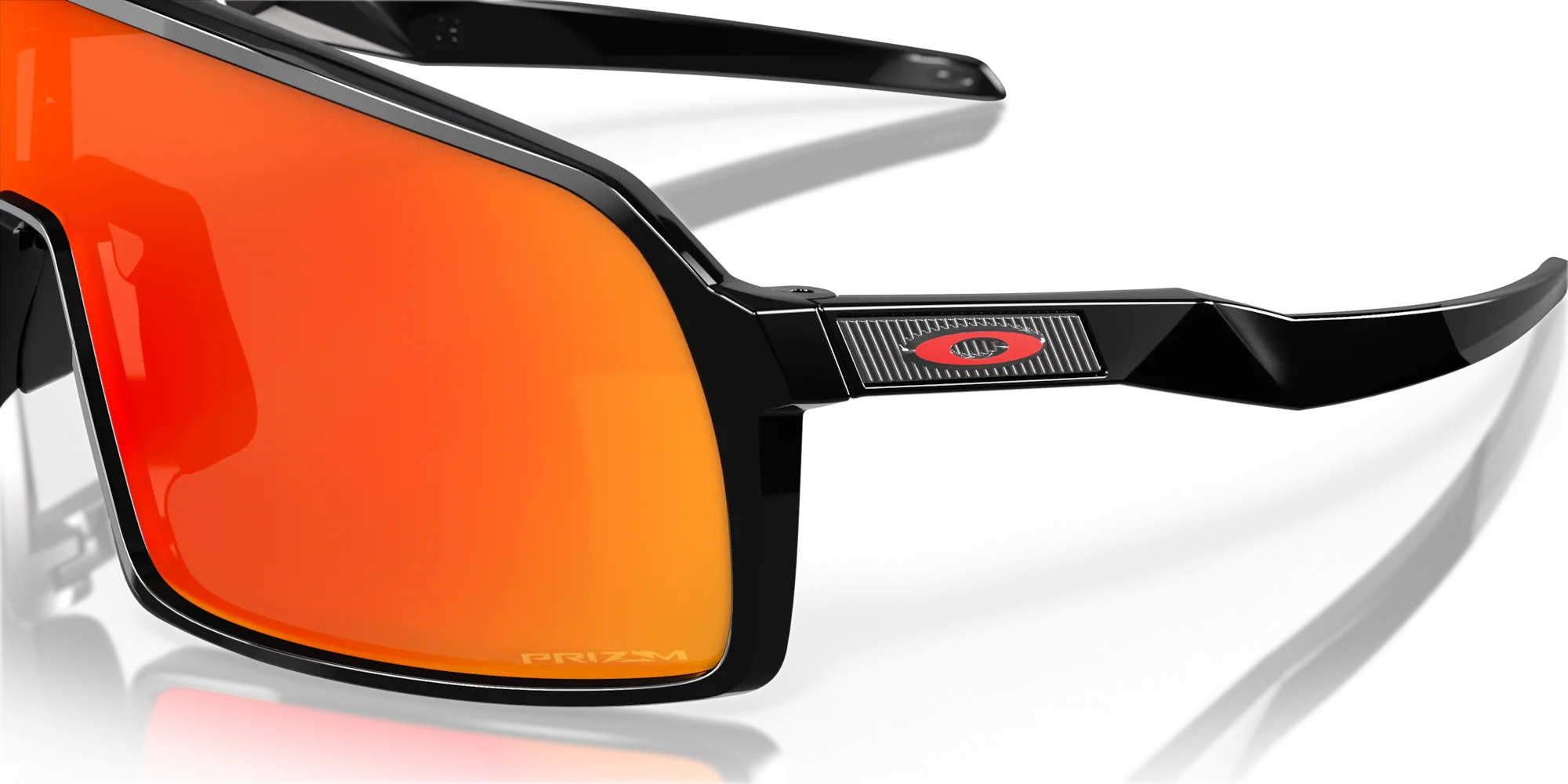Oakley Okulary przeciwsłoneczne SUTRO S Polished Black/Prizm Ruby OO9462-09