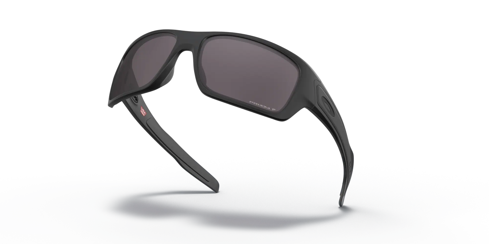 OAKLEY Okulary przeciwsłoneczne TURBINE Matte Black/Prizm Grey Polarized OO9263-62