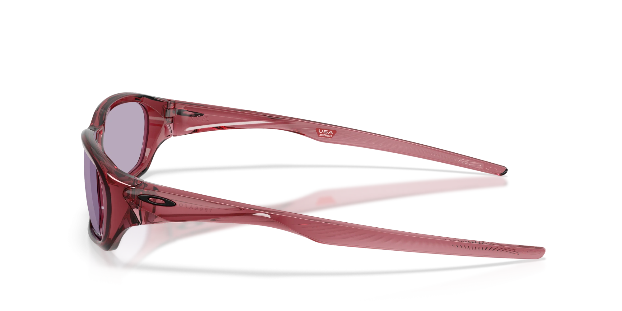 Oakley Okulary przeciwsłoneczne TERRAFORMA Basecamp Collection Transparent Iron Red/Prizm Slate OO9530-10
