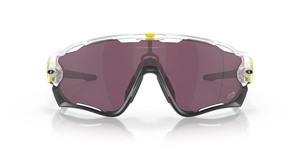Oakley Sunglasses JAWBREAKER Tour de France 2022 Matte Clear/Prizm Road Black OO9290-72