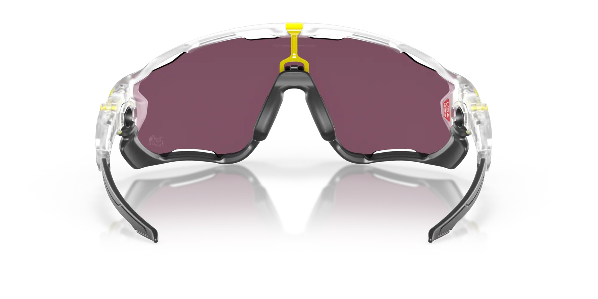 Oakley Sunglasses JAWBREAKER Tour de France 2022 Matte Clear/Prizm Road Black OO9290-72