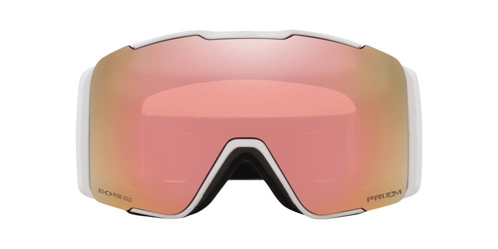 OAKLEY Gogle zimowe Matte White / Prizm Snow Rose Line Miner Pro M  OO7137-06