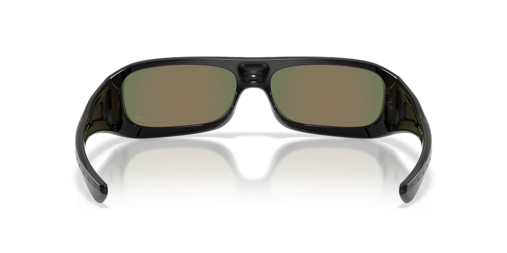 Oakley Sunglasses PERMIAN Patrick Mahomes II Collection Black Ink/Prizm Ruby OO9520-11