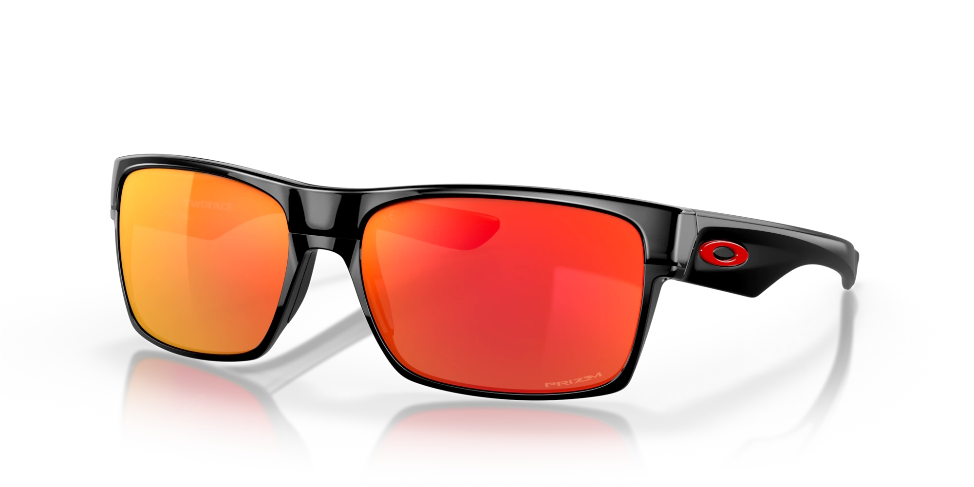 Oakley Sunglasses TWOFACE Polished Black/Prizm Ruby OO9189-47