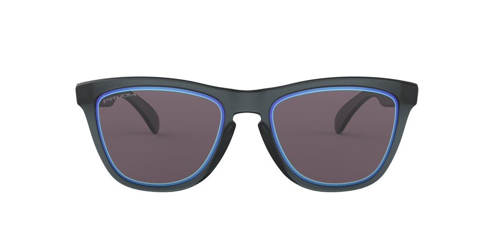 Oakley Okulary przeciwsłoneczne FROGSKINS Matte Crystal Black/Prizm Grey Sapphire Alt Iridiu OO9013-E3