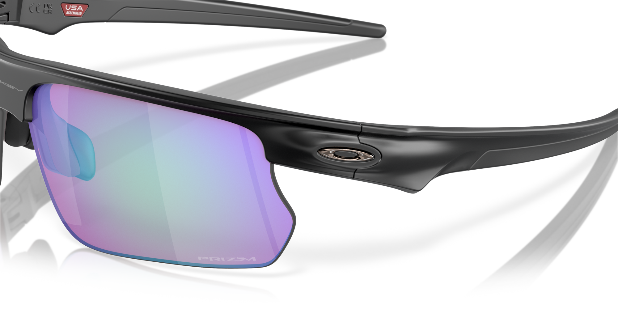 Oakley Okulary przeciwsłoneczne Matte Black / Prizm Golf BISPHAERA OO9400-06