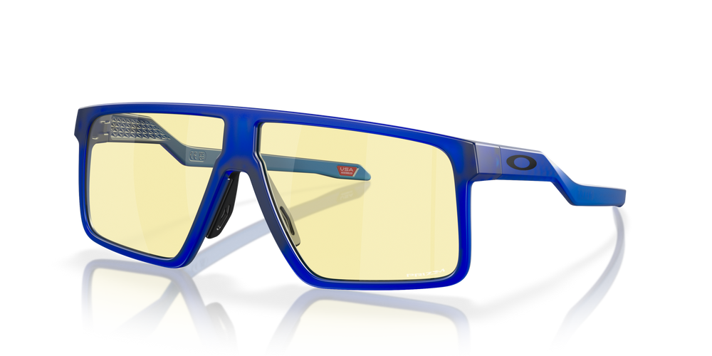Oakley Okulary przeciwsłoneczne HELUX Matte Crystal Blue/Prizm Gaming OO9285-03
