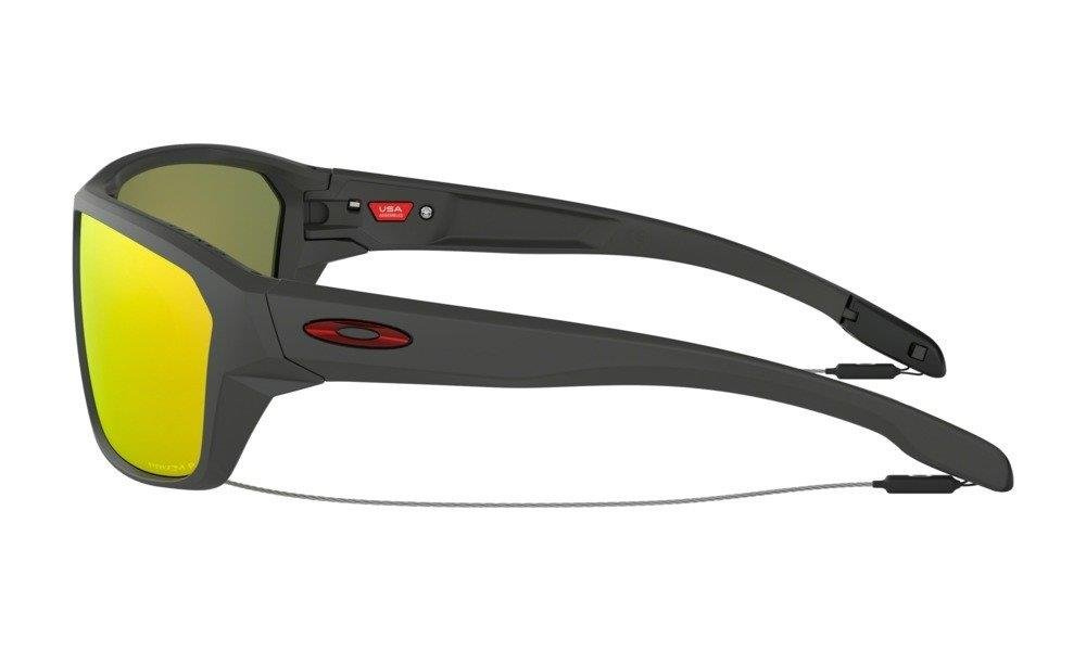 Oakley Okulary przeciwsłoneczne SPLIT SHOT Matte Heather Grey/Prizm Ruby Polarized OO9416-08