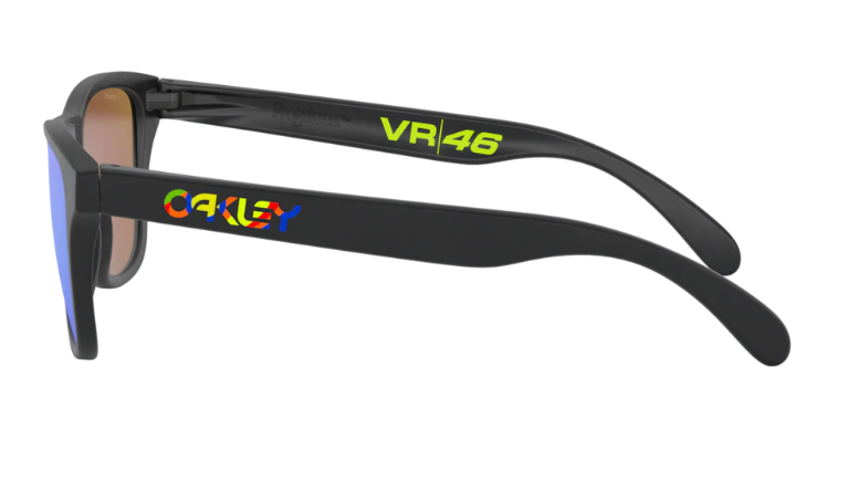 Oakley Sunglasses Dziecięce FROGSKINS XS Polished Black/Prizm Sapphire OJ9006-13