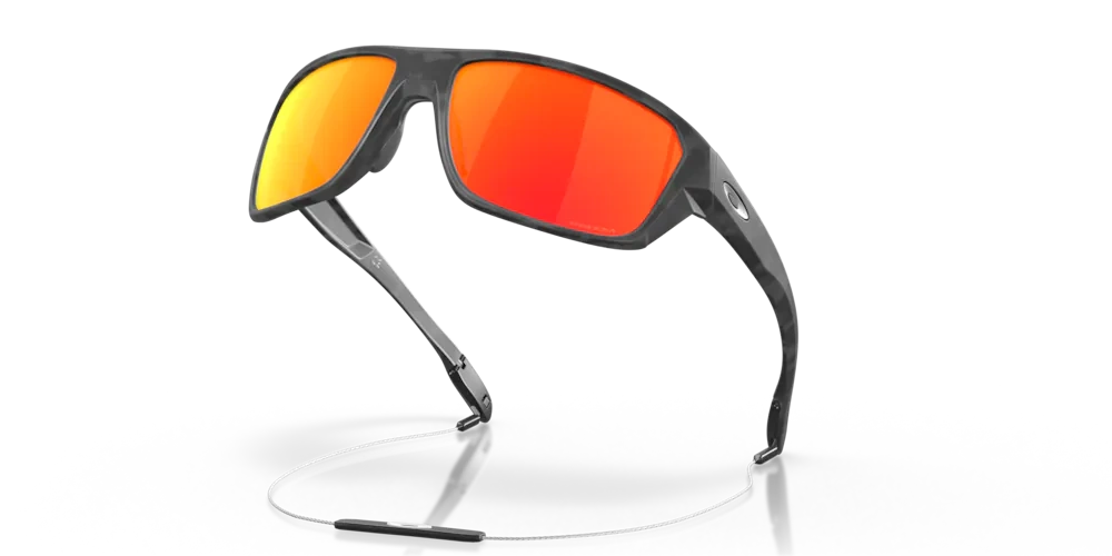 Oakley Sunglasses SPLIT SHOT Matte Black Camo, Prizm Ruby OO9416-32