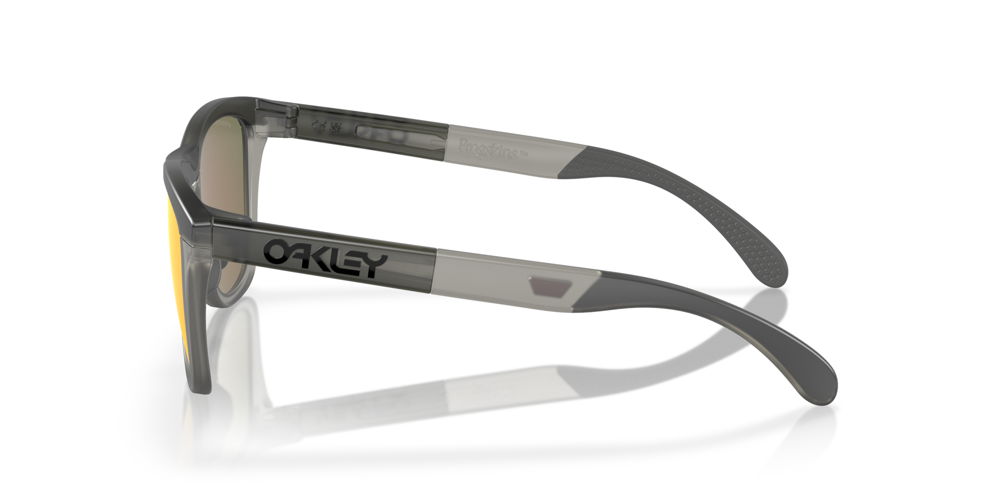 Oakley Sunglasses FROGSKINS RANGE Matte Grey Smoke/Grey Ink/Prizm Ruby OO9284-01
