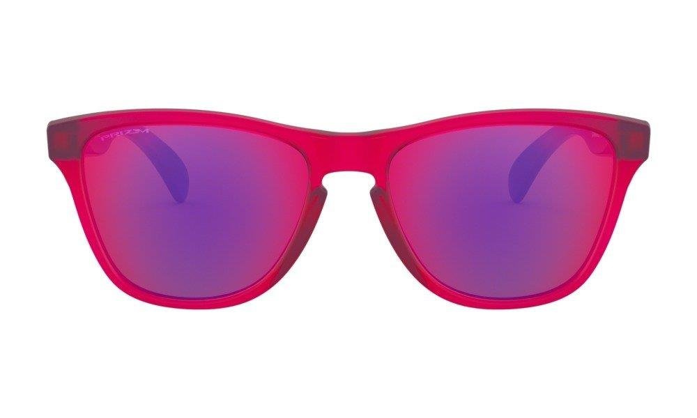 Oakley Okulary przeciwsłoneczne FROGSKINS XS Matte Translucent Crystal Pink/Prizm Road OJ9006-09