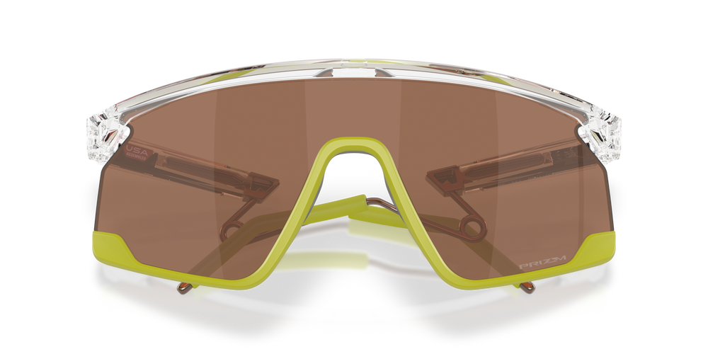 Oakley Okulary przeciwsłoneczne BXTR METAL Limitless Collection Polished Clear / Prizm Tungsten OO9237-15