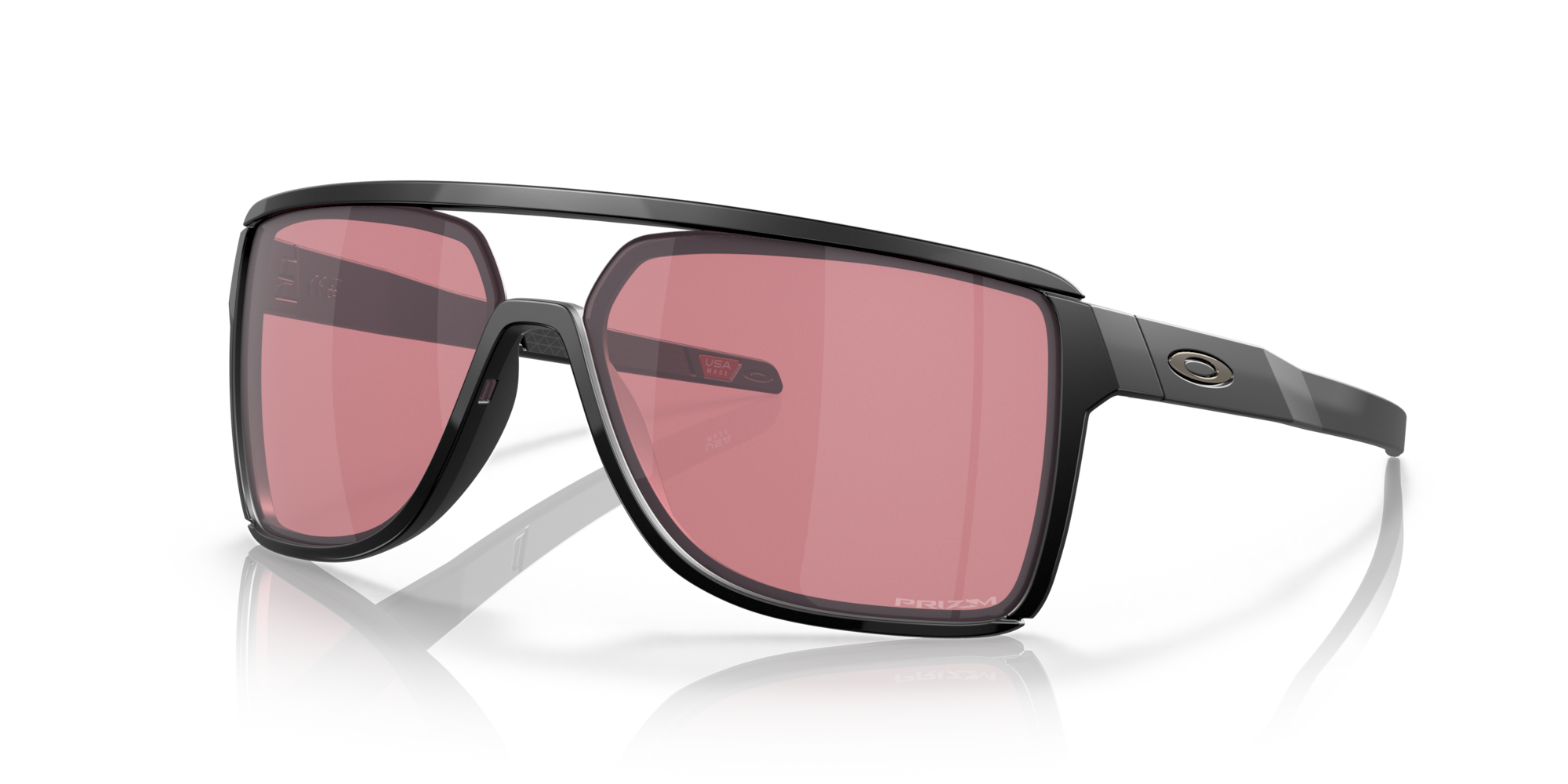 Oakley Sunglasses Catel Matte Black, Prizm Dark Golf OO9147-08