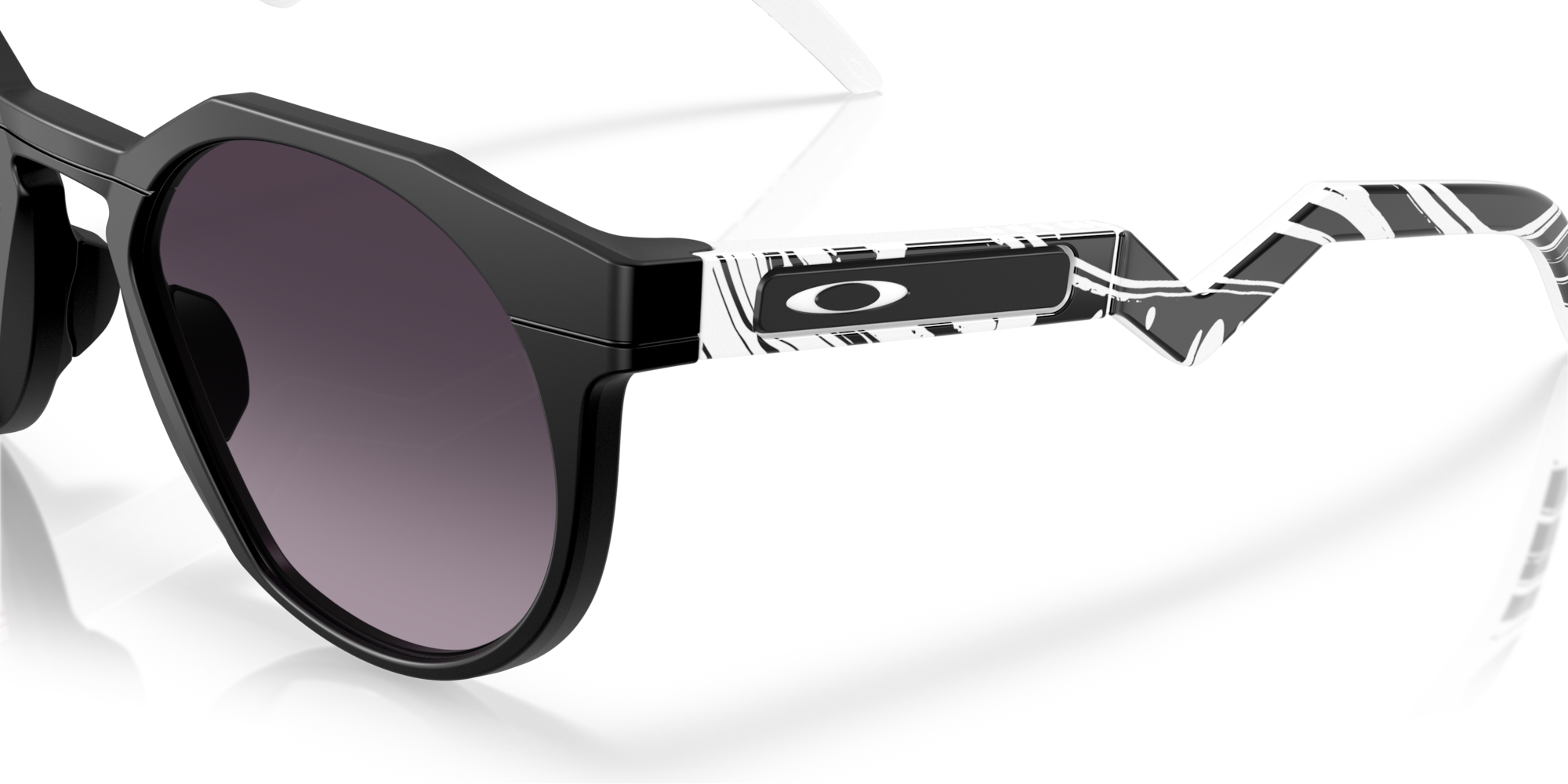 Oakley Okulary przeciwsłoneczne HSTN Matte Black / Prizm Black OO9242-12