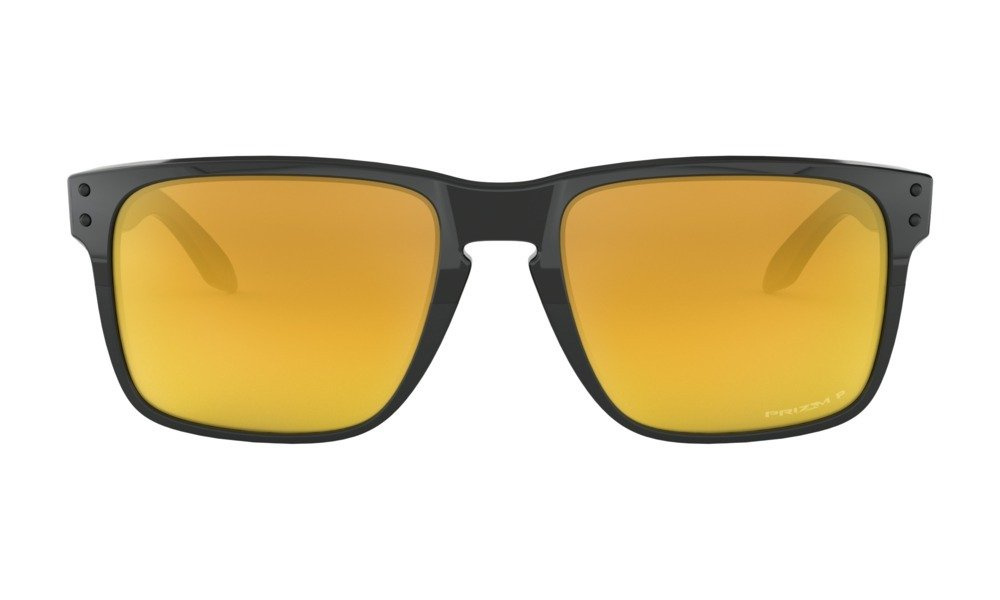 Oakley Okulary przeciwsłoneczne HOLBROOK XL Polished Black/ 24k Iridium Polarized OO9417-10