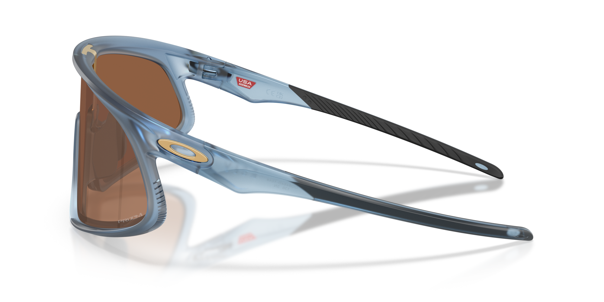 Oakley Okulary przeciwsłoneczne RSLV Matte Transparent Abyss / Prizm Tungsten OO9484D-10