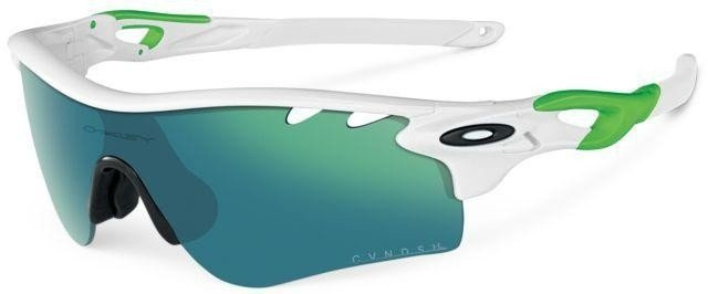 Oakley Sunglasses RADARLOCK PATH Polished White/Vented Jade Iridium & G40 OO9181-35