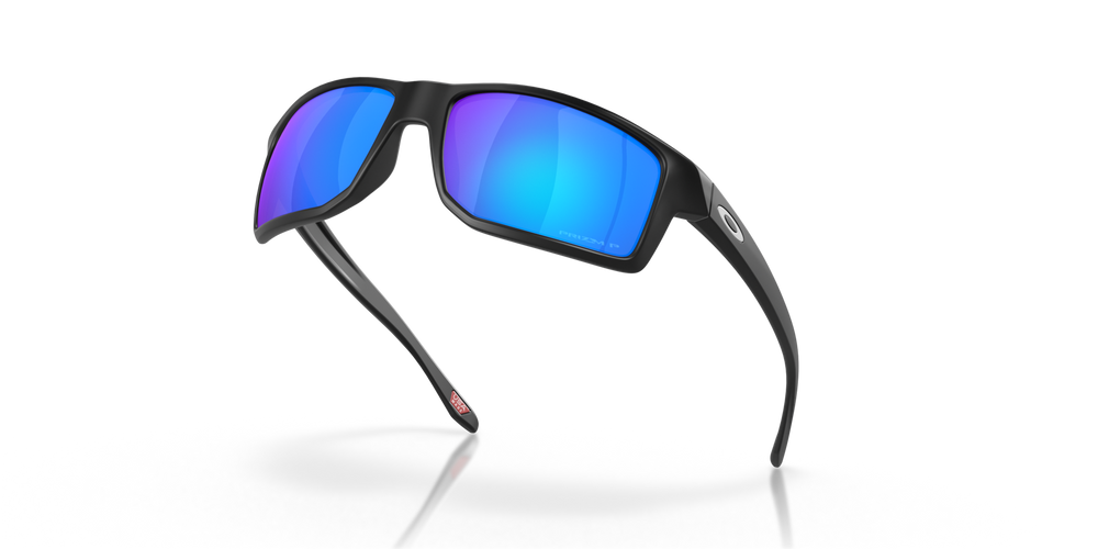 Oakley Okulary przeciwsłoneczne GIBSTON Matte Black/Prizm Sapphr Iridium Polarized OO9449-12