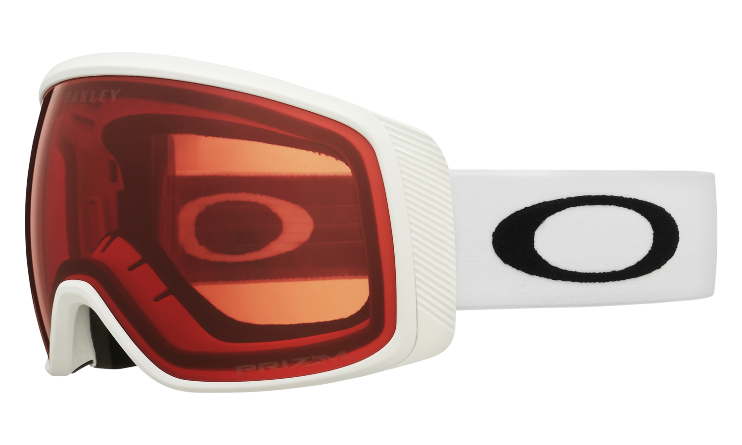 OAKLEY Gogle zimowe FLIGHT TRACKER M Matte White/Prizm Snow Rose OO7105-13