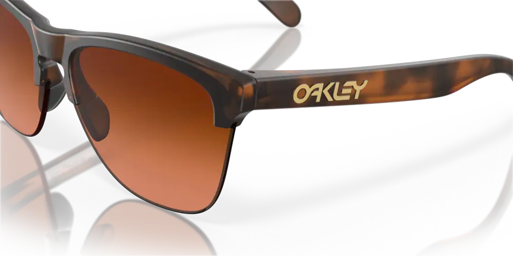 Oakley Sunglasses FROGSKINS LITE Matte Brown Tortoise, Prizm Brown Gradient OO9374-50