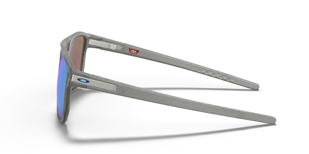 Oakley Okulary przeciwsłoneczne LATCH BETA Matte Grey Ink/Prizm Sapphire Polarized OO9436-06