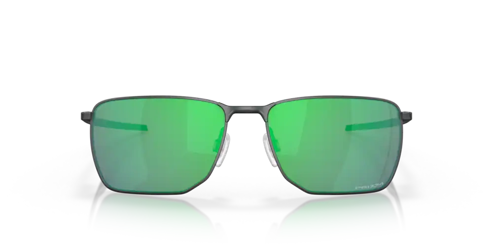 Oakley Okulary przeciwsłoneczne EJECTOR Satin Light Steel, Prizm Jade OO4142-13