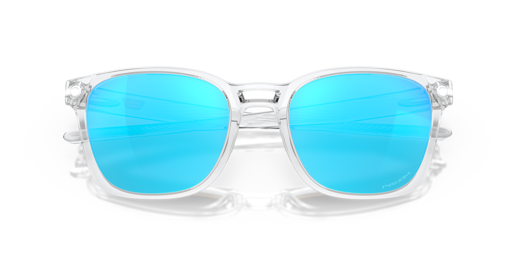 Oakley Sunglasses OJECTOR Polished Clear/Prizm Sapphire OO9018-02