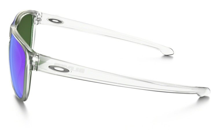 Oakley Sunglasses SLIVER R Matte Clear/Violet Iridium OO9342-02