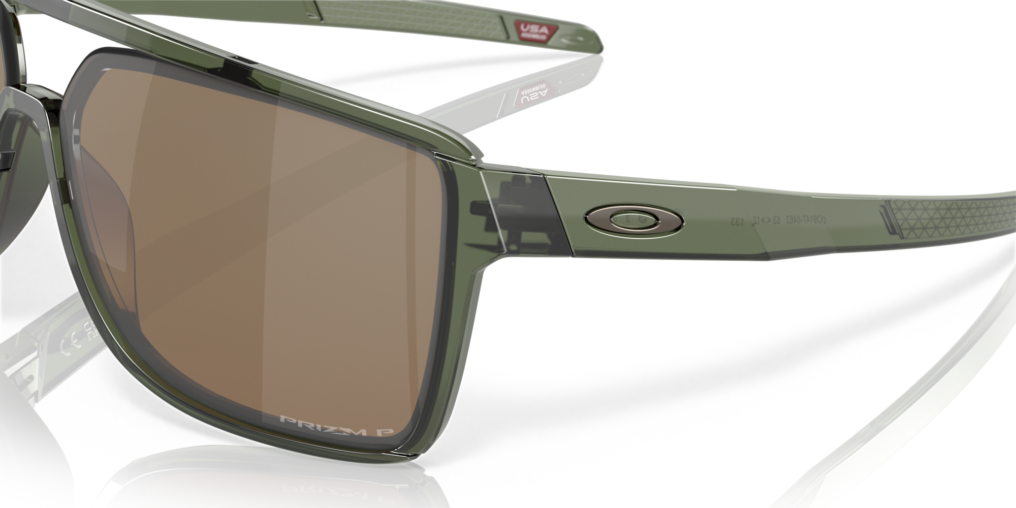 Oakley Sunglasses polarized Catel Olive Ink, Prizm Tungsten Polarized OO9147-04