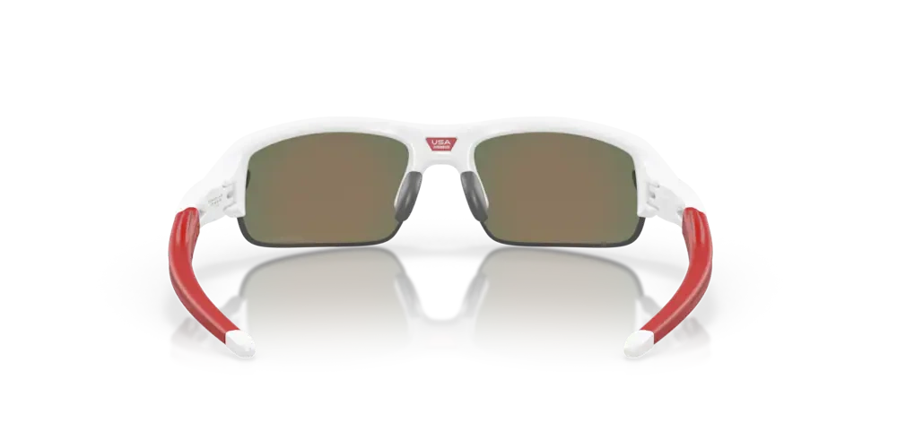 Oakley Sunglasses Junior FLAK XXS Matte White, Prizm Ruby OJ9008-09