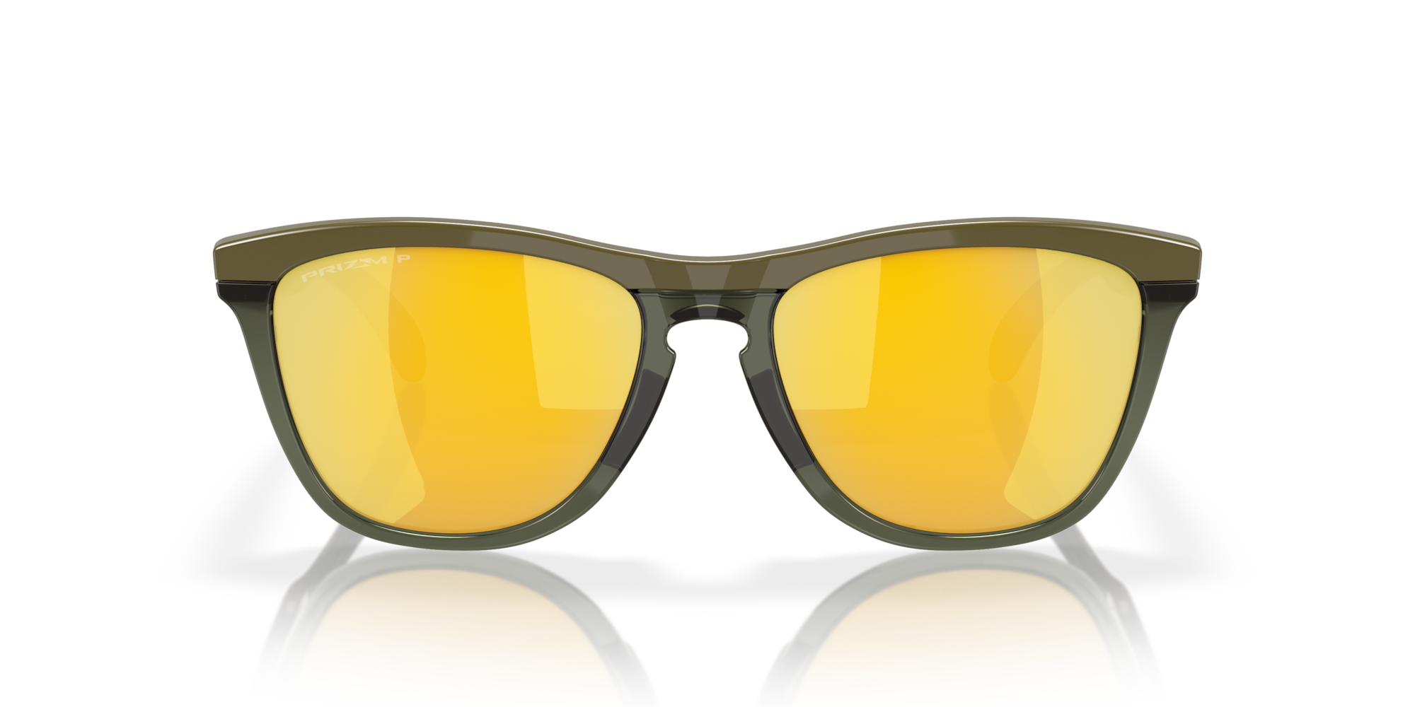 Oakley Sunglasses FROGSKINS RANGE Dark Brush/Prizm 24k Polarized OO9284-08