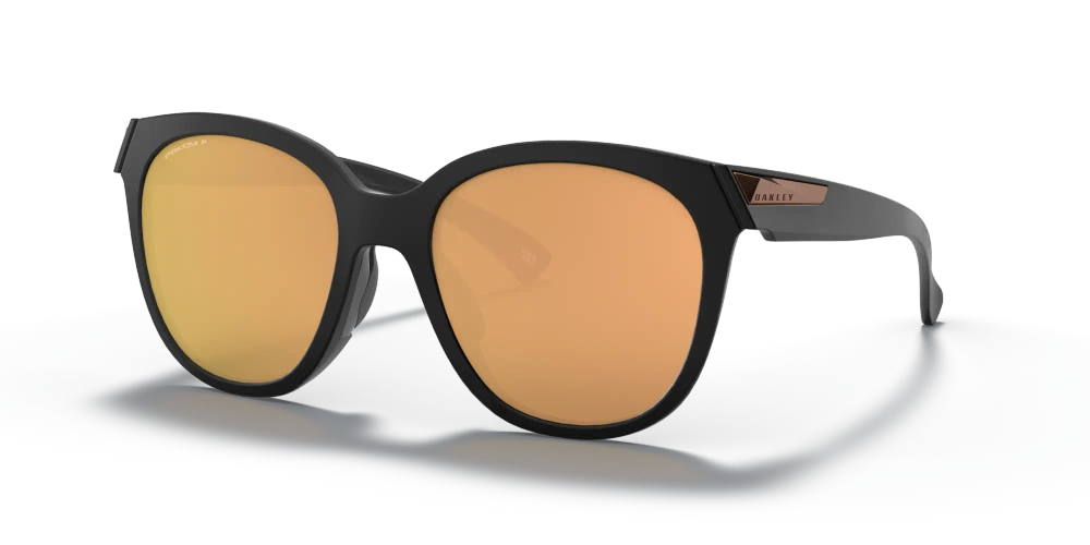 Oakley Okulary przeciwsłoneczne LOW KEY Matte Black/Prizm Rose Gold Polarized OO9433-05