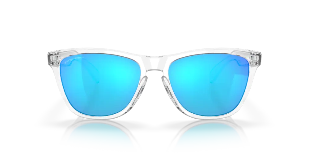 Oakley Okulary przeciwsłoneczne FROGSKINS Crystal Clear/ Prizm Sapphire OO9013-D0