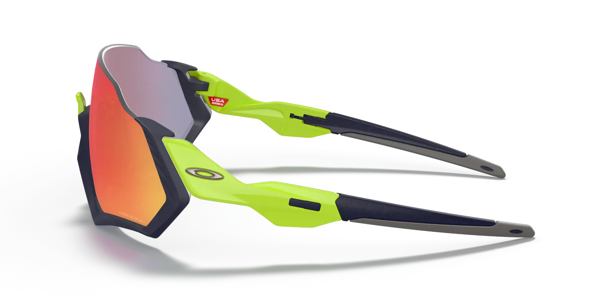 Oakley Okulary Przeciwsłoneczne FLIGHT JACKET Matte Navy/Prizm Road OO9401-05