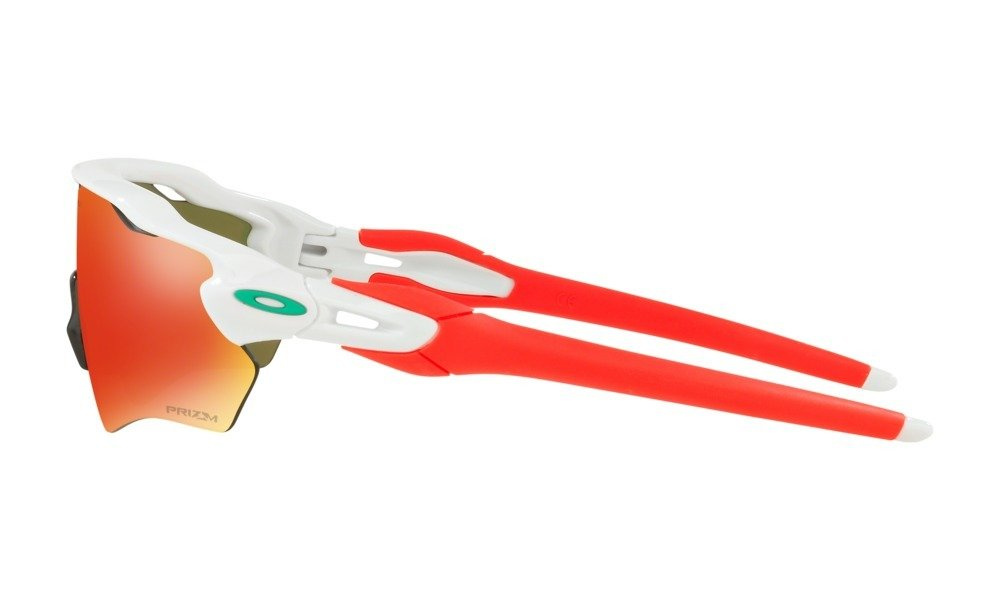 Oakley Okulary Przeciwsłoneczne Dziecięce RADAR EV XS PATH Polished White/Prizm Ruby OJ9001-11