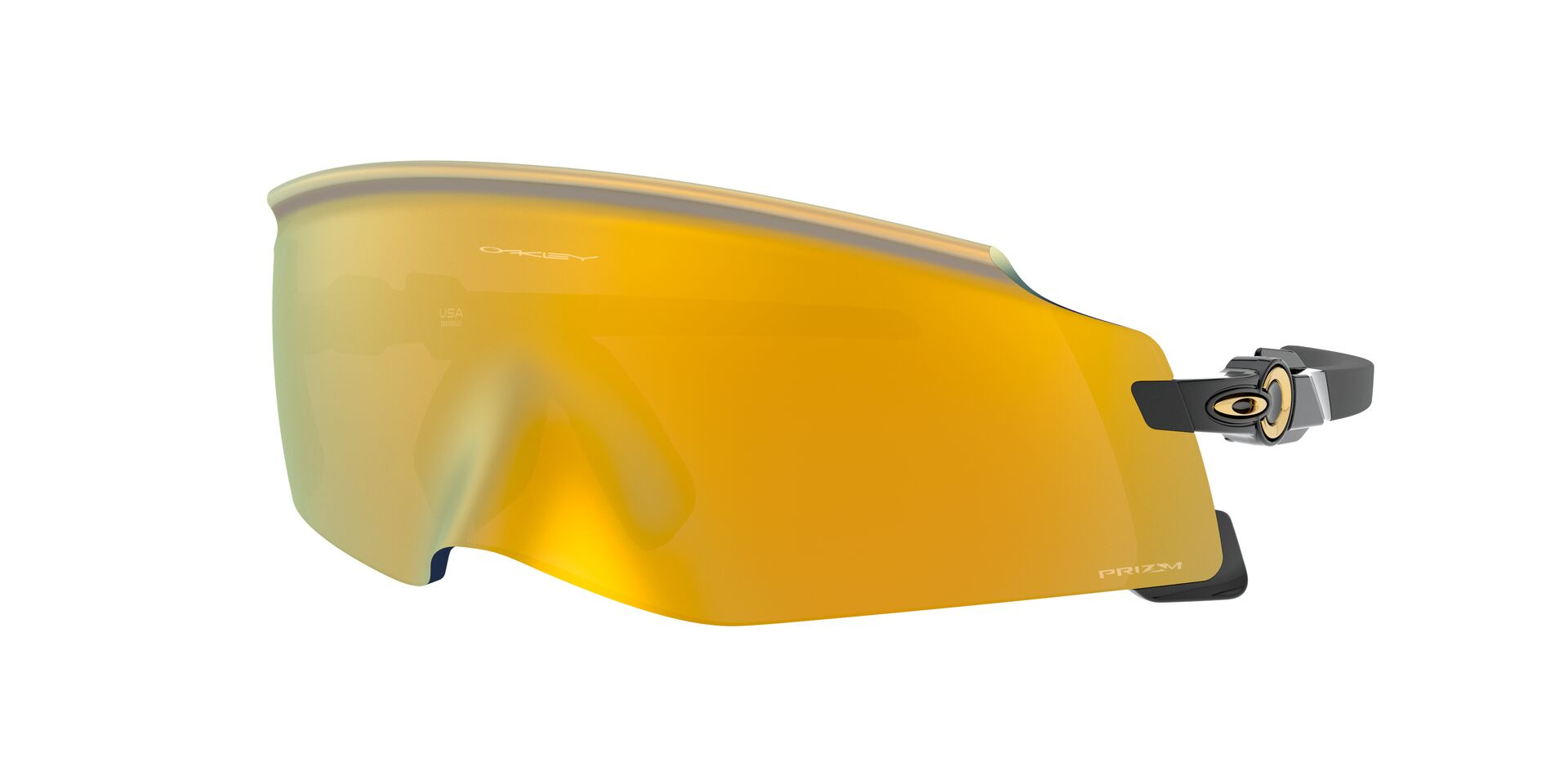 Oakley Okulary przeciwsłoneczne KATO Polished Black/Prizm 24k OO9455-02