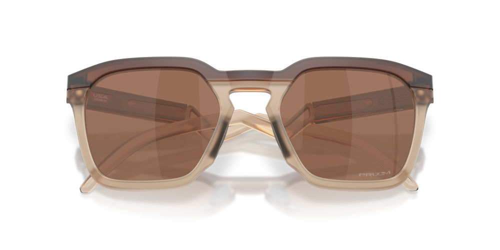Oakley Okulary przeciwsłoneczne HSTN SQ Matte Rootbeer / Prizm Tungsten OO9533-03