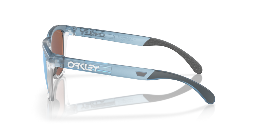 Oakley Sunglasses FROGSKINS RANGE Transparent Stonewash/Prizm Deep Water Polarized OO9284-09