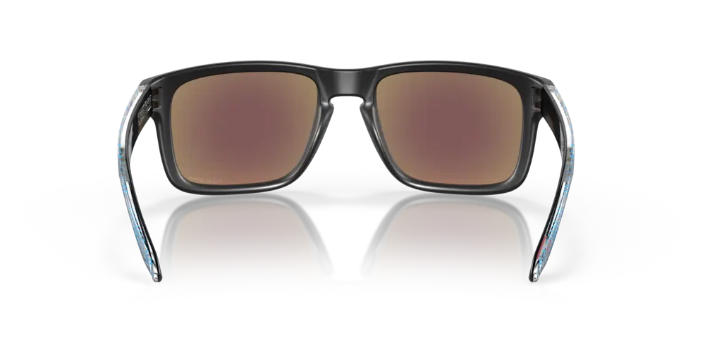 Oakley Okulary przeciwsłoneczne HOLBROOK High Resolution Collection Polished Black, Prizm Sapphire OO9102-V5