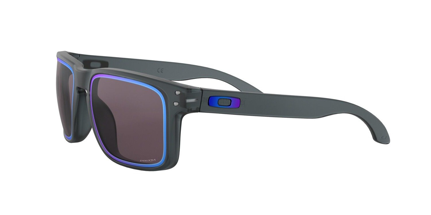 Oakley Okulary przeciwsłoneczne HOLBROOK Matte Crystal Black/Prizm Grey Sapphire Alt Iridiu OO9102-G9