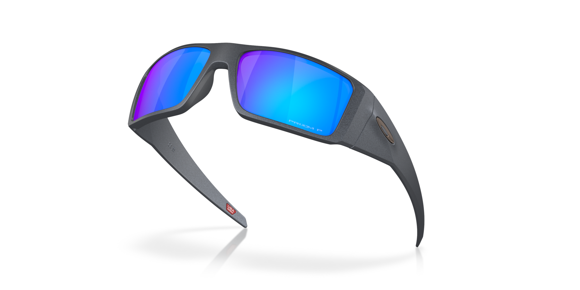 Oakley Okulary przeciwsłoneczne Blue Steel / Prizm Sapphire Polarized HELIOSTAT OO9231-13