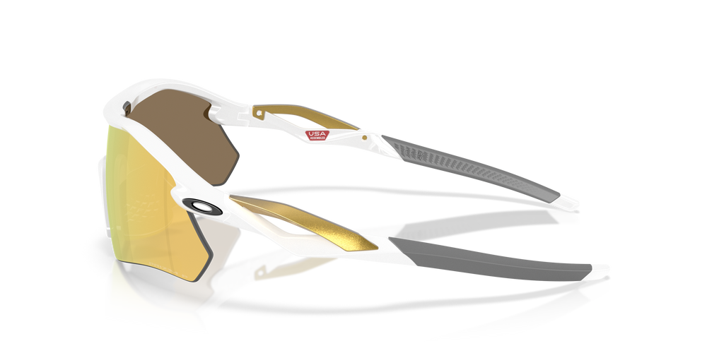 Oakley Okulary przeciwsłoneczne RADAR PLATE Polished White / Prizm 24k Polarized OO9495D-05